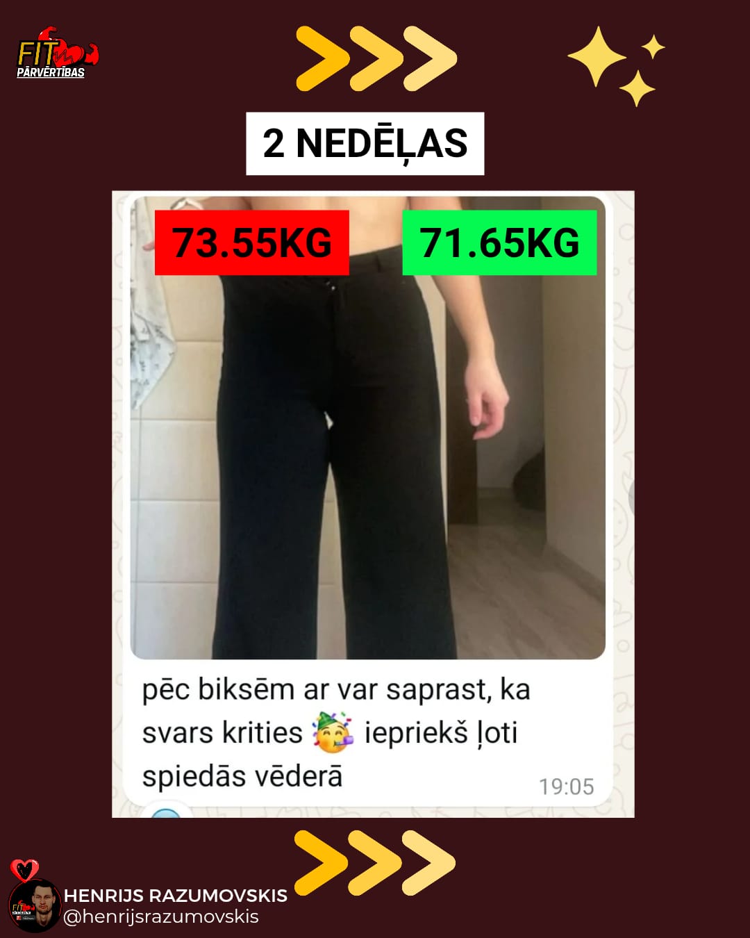 Klienta pārvērtība 9